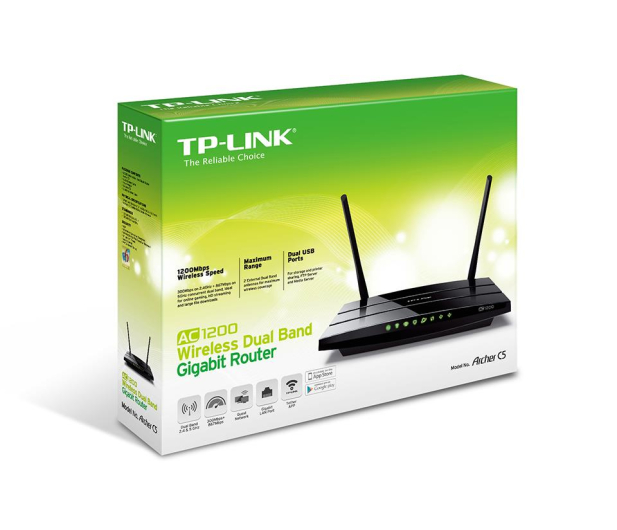 TP-Link Archer C5 (1200Mb/s a/b/g/n/ac) 2xUSB DualBand - 201681 - zdjęcie 4